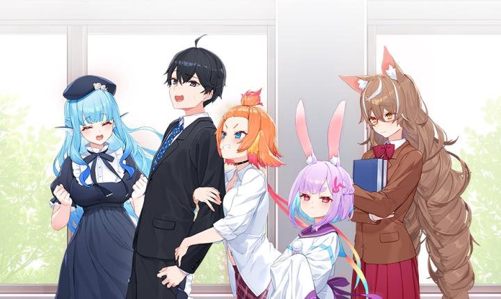 انمي Jingai Kyoushitsu no Ningengirai Kyoushi الموسم الاول مترجم